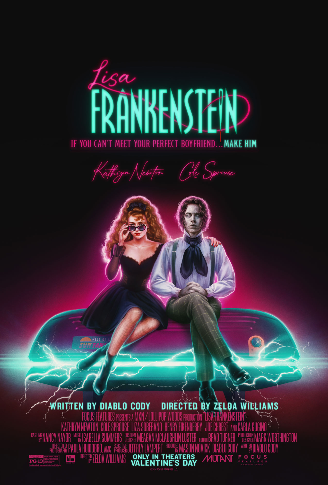 Lisa Frankenstein — key art